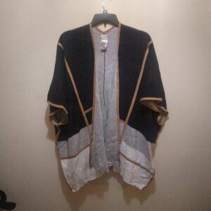 Chico's multicolor ruana one size fits most